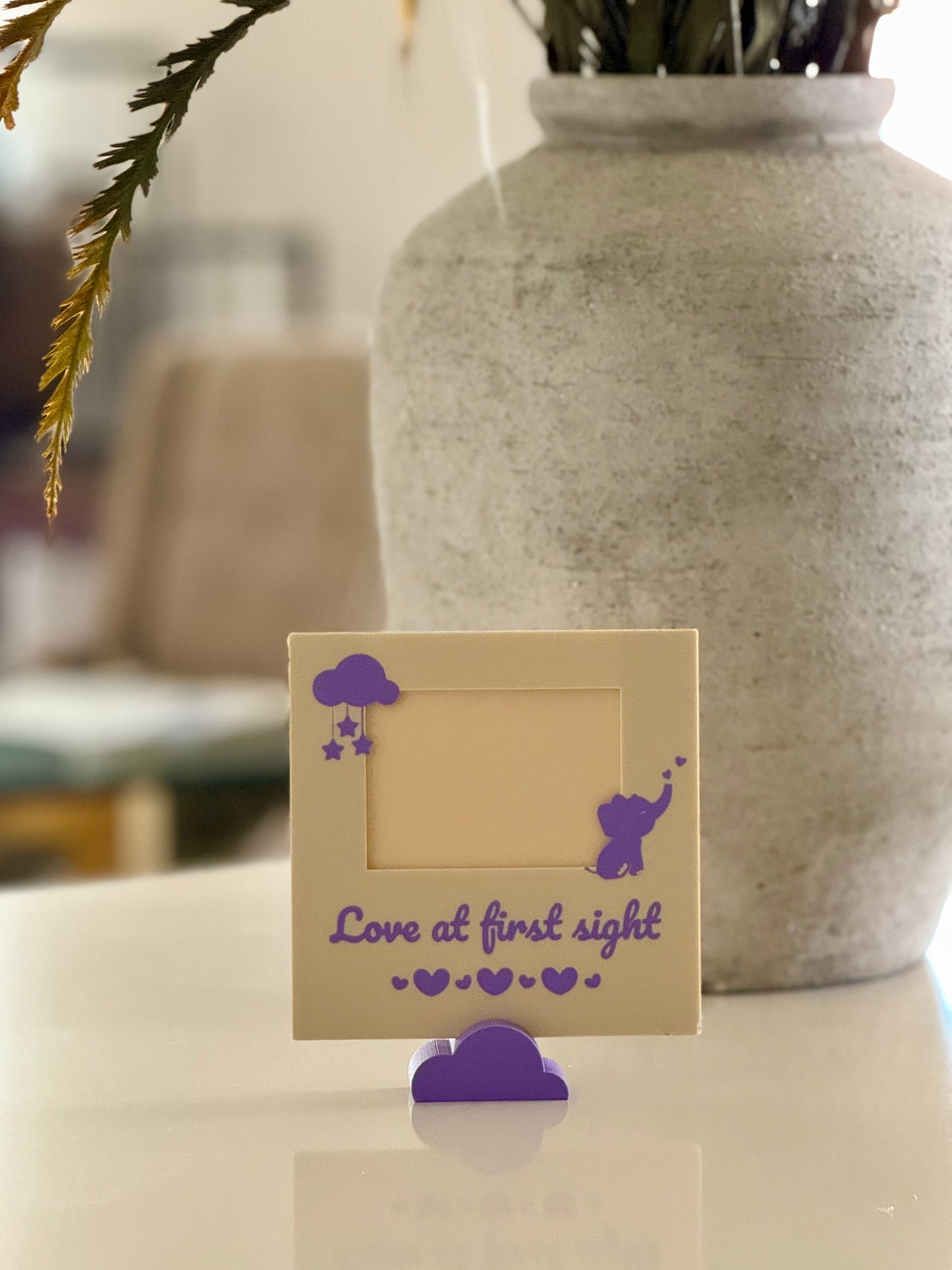 Heartbeat of Love: Ultrasound Baby Picture Frame