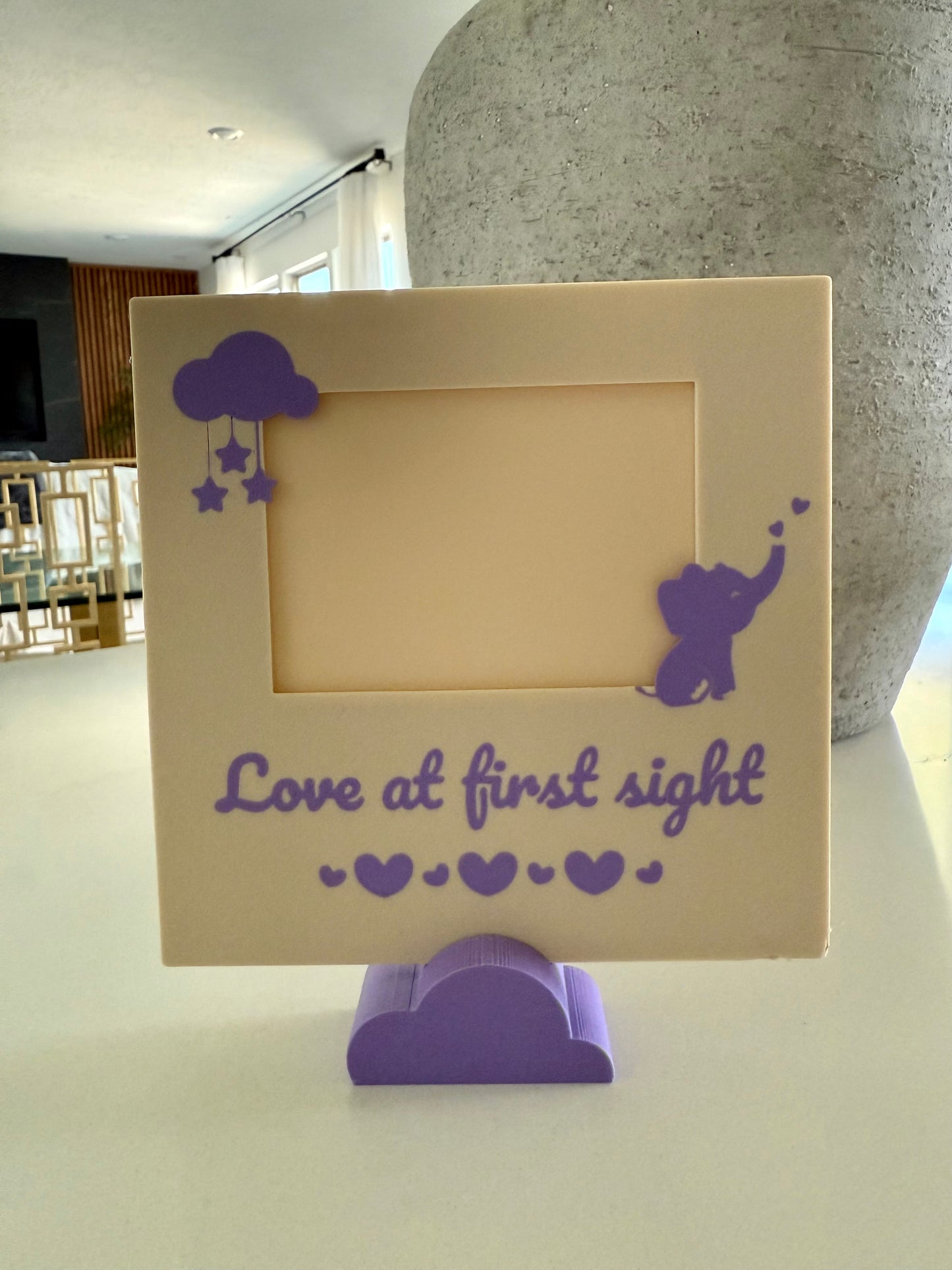 Heartbeat of Love: Ultrasound Baby Picture Frame