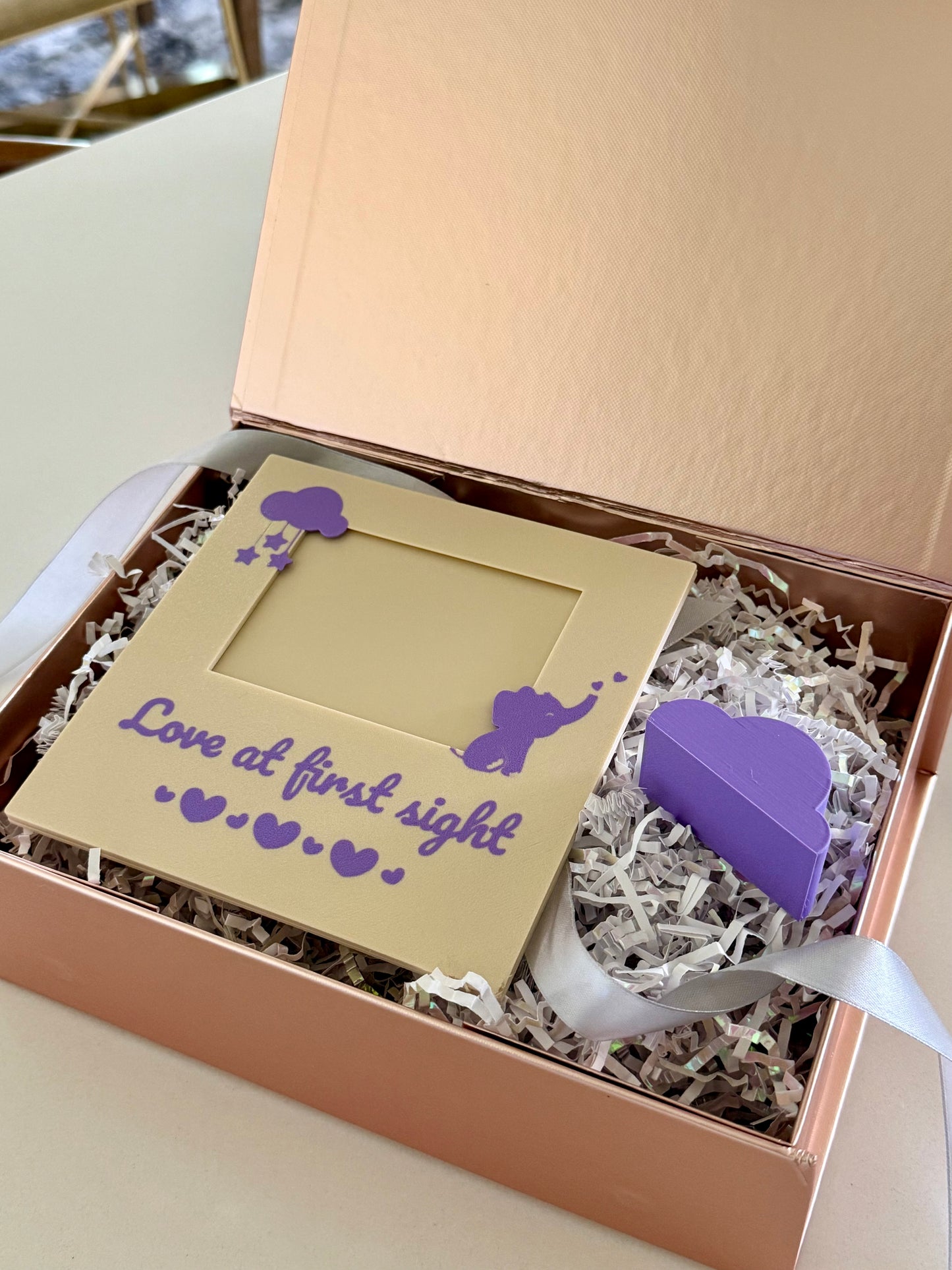 Heartbeat of Love: Ultrasound Baby Picture Frame