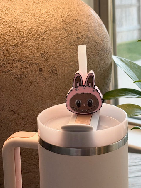 Labubu Straw Topper