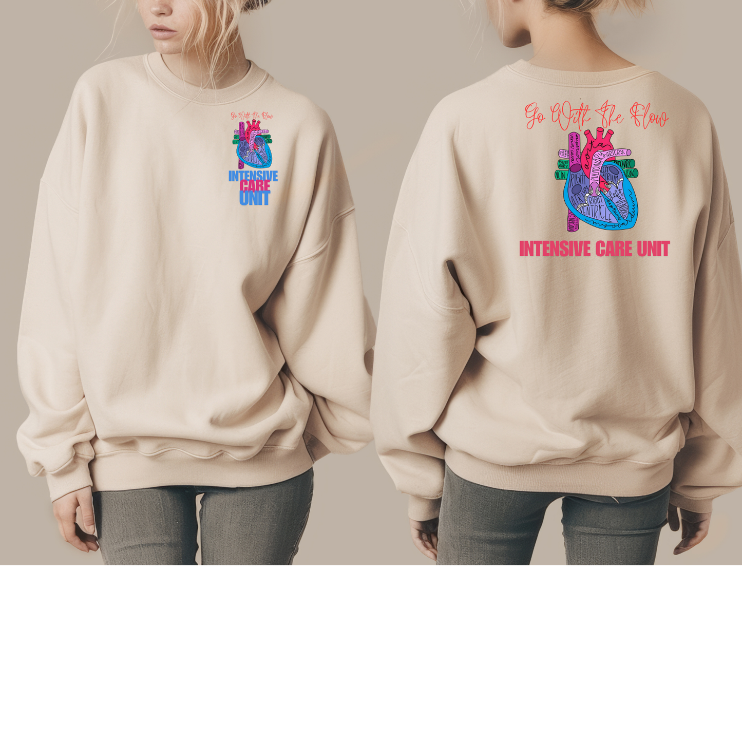 Go With The Flow Sweatshirt - Customize to Unit of Specialty