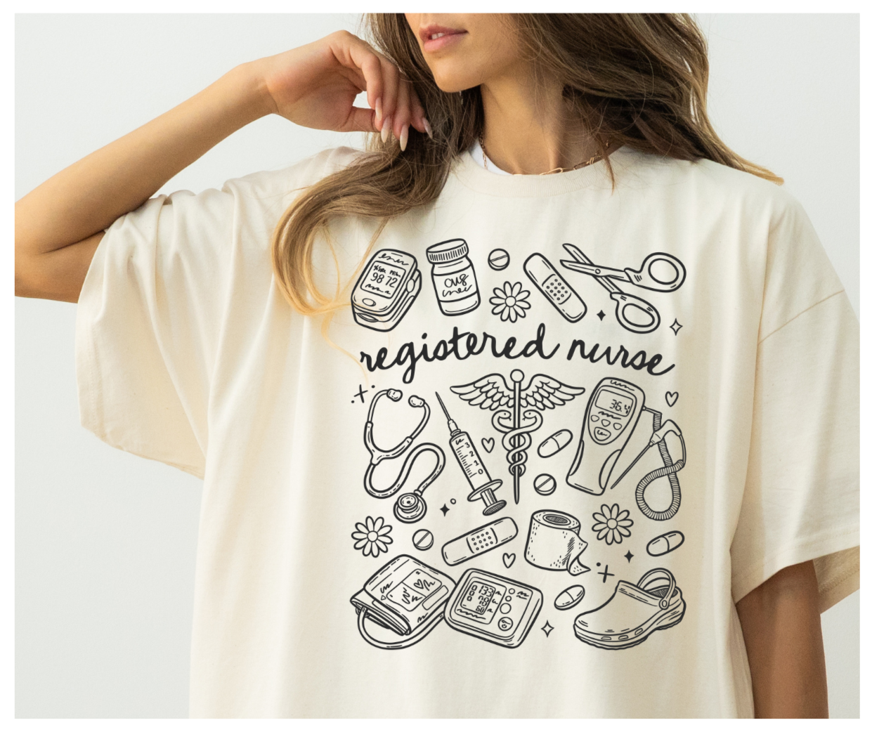 Registred Nurse Graphic Tee