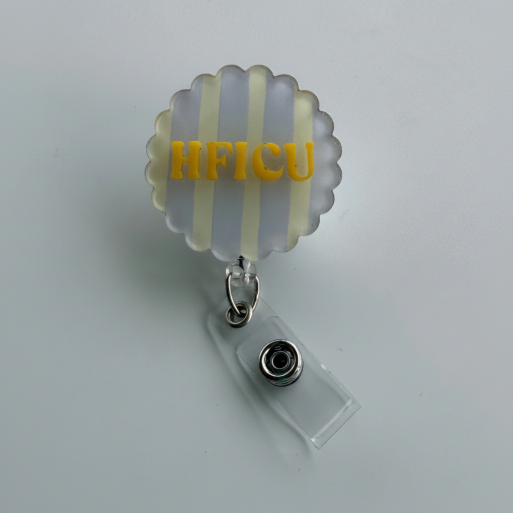 Ray of Sunshine -With alligator clip and retractable reel
