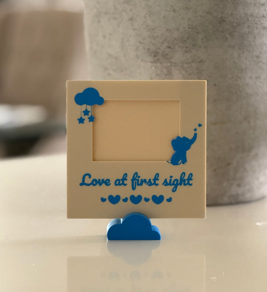 Ultrasound Picture Frame - Blue