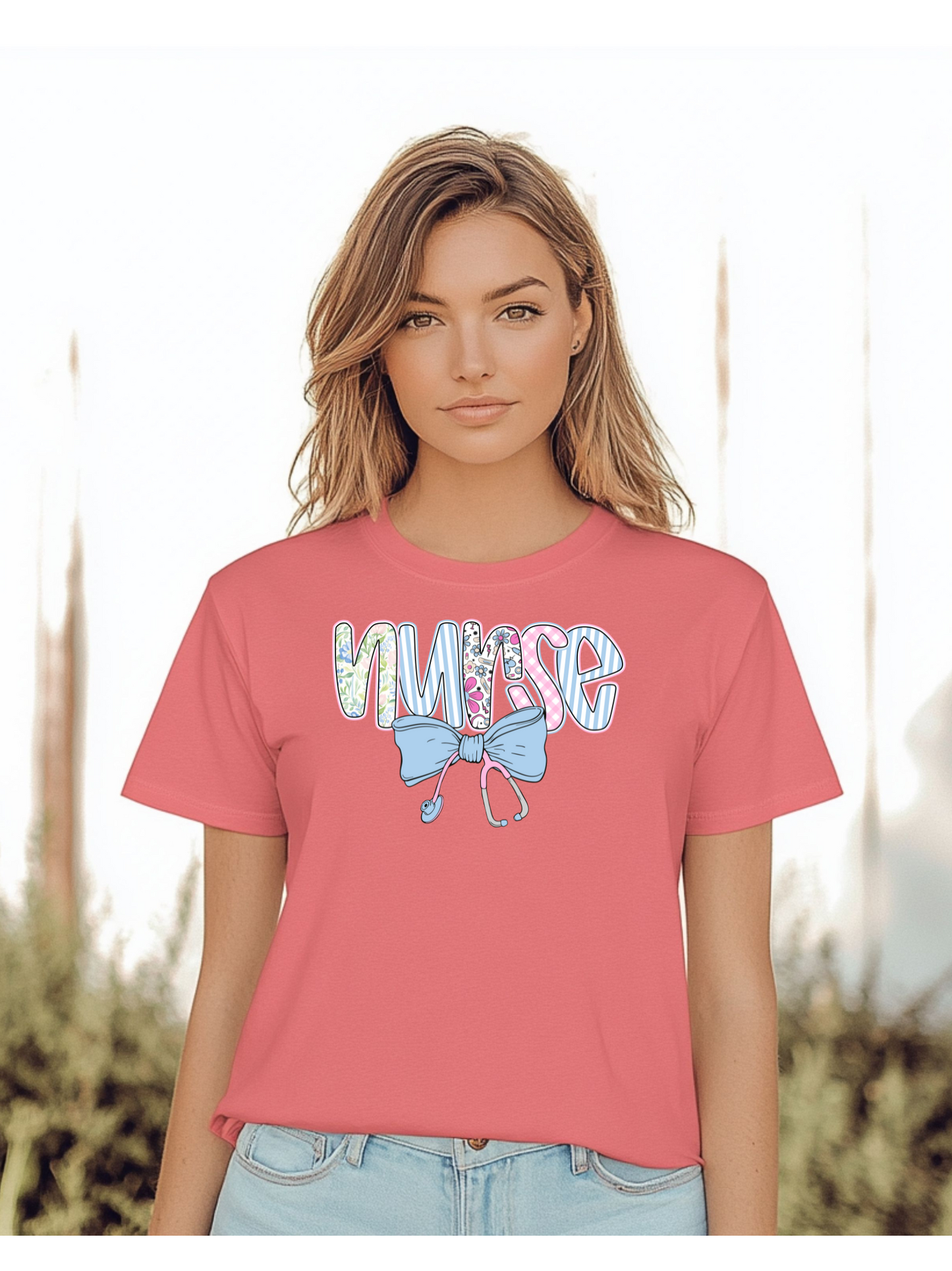 Nurse Bow Shirt